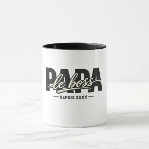 Papa der Boss seit 20XX Tasse