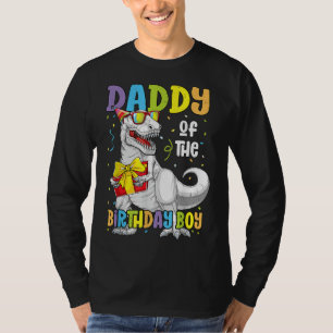 Papa der Geburtstagsjunge Männer, die Trex Birthd T-Shirt