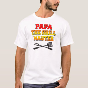 Papa der Grill-Meister T-Shirt