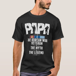 Papa Der Koreakrieg Veteran der Mythos der Legende T-Shirt