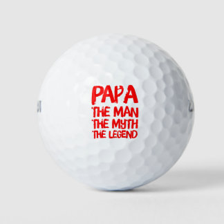 PaPa der Mann der Mythos der Legende Golfball