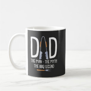 Papa Der Mann Der Mythos Die BBQ-Legende Lustige B Kaffeetasse
