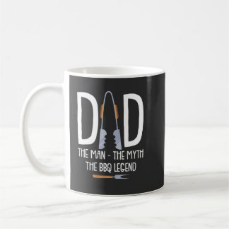 Papa Der Mann Der Mythos Die BBQ-Legende Lustige B Kaffeetasse