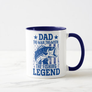 Papa - Der Mann, Der Mythos, Die Fischlegende Tasse