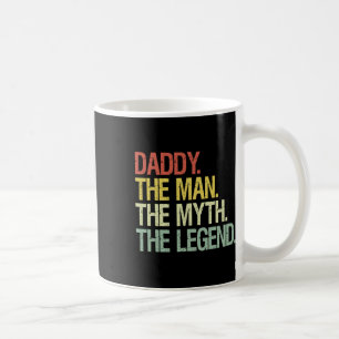 Papa der Mann, der Mythos, die legendären Väter ge Kaffeetasse