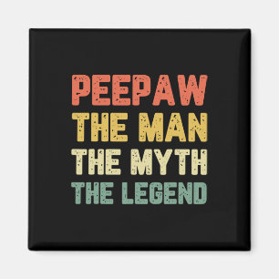 Papa Der Mann Der Mythos Die Legende Bunnyaw Vinta Magnet
