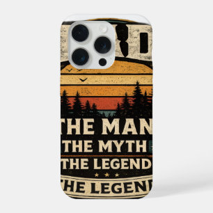 Papa Der Mann Der Mythos Die Legende Lustige Vater iPhone 15 Pro Hülle