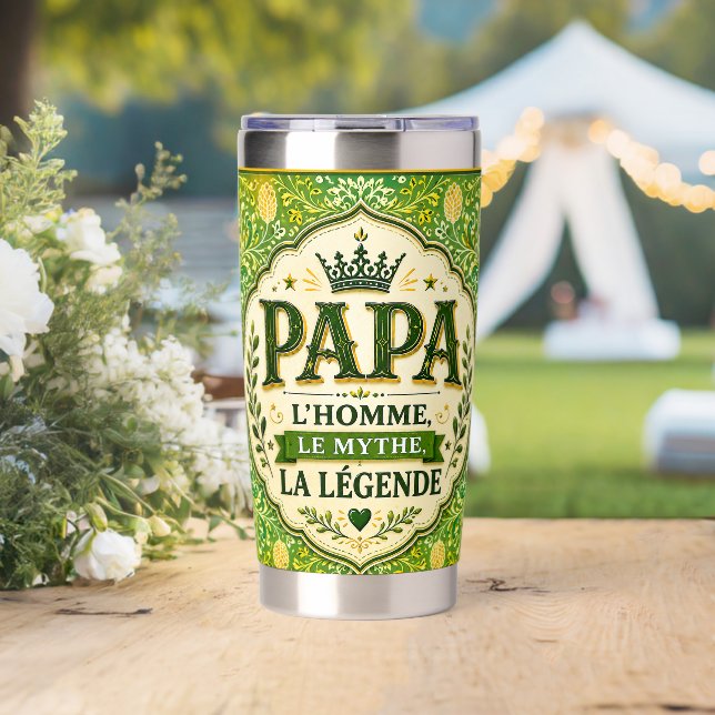 Papa, der Mann, der Mythos, die Legende Thermobecher (Hochzeit (gedreht))