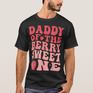Papa der süßen Beere zum 1. Geburtstag T-Shirt