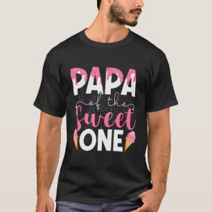 Papa der süßen Creme-Matching-Familie Pa T-Shirt