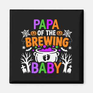 Papa des brauenden Babys Halloween-Kostüm Magnet