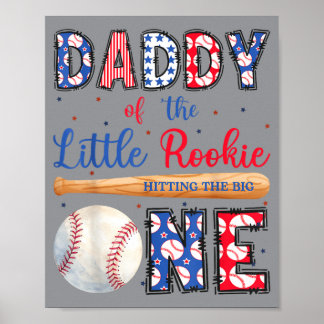 Papa des einzigen kleinen Baseball-Neulings 1. Poster