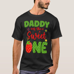 Papa des Geburtstages eine Erdbeere 1. Obstbd T-Shirt