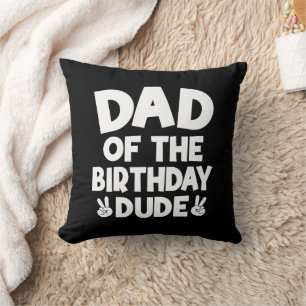 Papa des Geburtstags-Typen Casual Lustiger Geburts Kissen