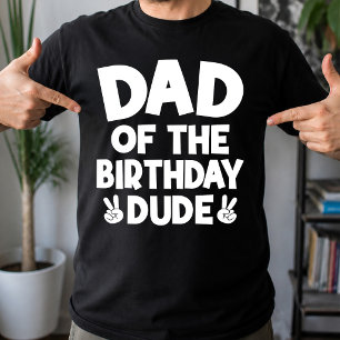 Papa des Geburtstags-Typen Casual Lustiger Geburts T-Shirt
