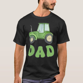 Papa des Geburtstagsjungen Traktor Farm LKW T-Shirt