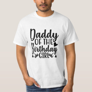 Papa des Geburtstagsmädchens T-Shirt