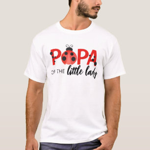Papa des kleinen Fräuleins Geburtstags-Shirt T-Shirt