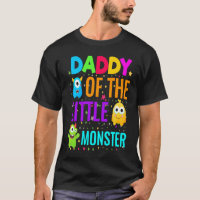 Papa des kleinen Monsters Geburtstagsfamilie Monst