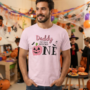 Papa des Spooky One Halloween 1. Geburtstag T-Shirt