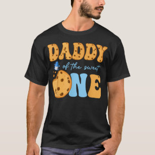 Papa des süßen Kekse und Milch Geburtstag T-Shirt