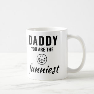 Papa, du bist der lustigste Vatertag Kaffeetasse
