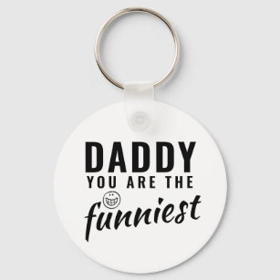 Papa, du bist der lustigste Vatertag Schlüsselanhänger