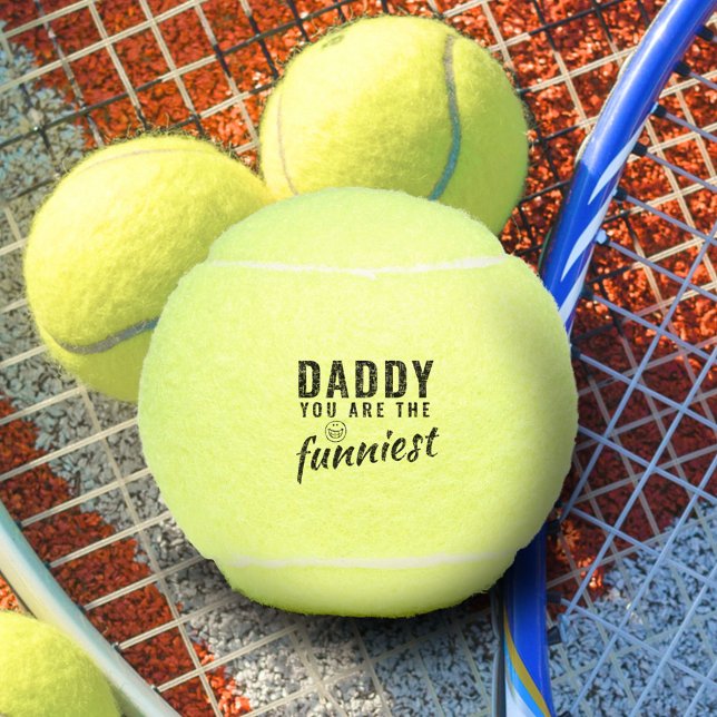 Papa, du bist der lustigste Vatertag Tennisbälle (Von Creator hochgeladen)
