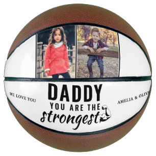 Papa, du bist der Stärkste Vatertag 2 Foto Basketball