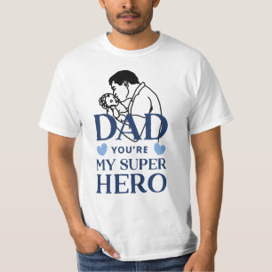 Papa, du bist mein Superheld T-Shirt