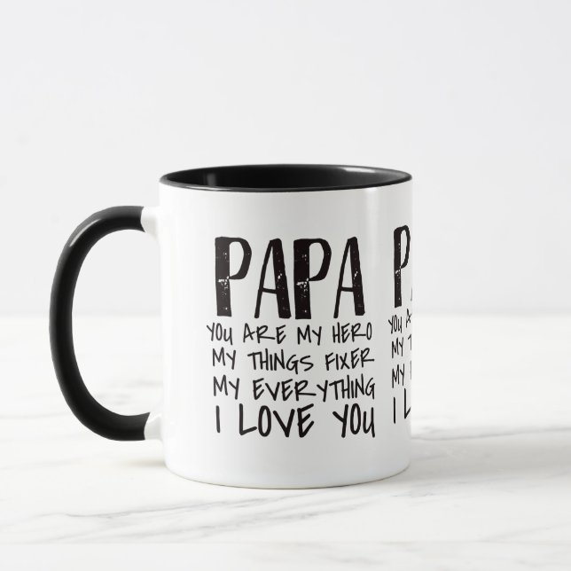 Papa, du bist meine Tasse (Links)