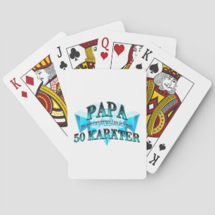 Papa du bist wertvoller als ein 50 Karäter Spielkarten