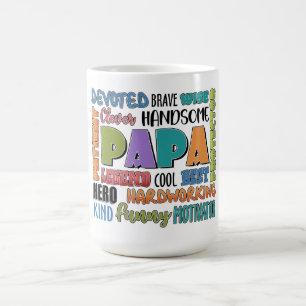 Papa: Ein Vermächtnis von Stärke und Liebe Kaffeetasse