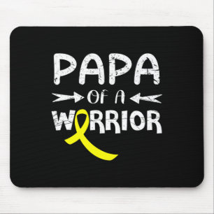 Papa eines Kriegers gegen den Krebs von Kindern Mousepad