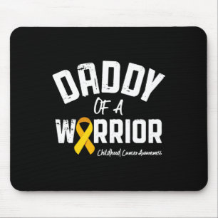 Papa eines Kriegers Vater des Krebsbewusstseins im Mousepad