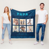 Papa einfach die beste FotoCollage Personalisiert