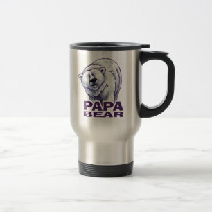 Papa-Eisbär Reisebecher