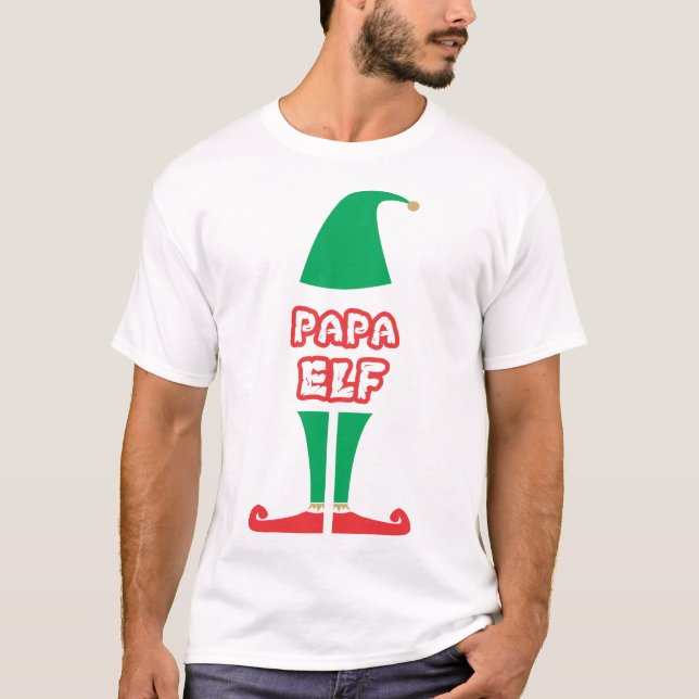 PAPA ELF CHRISTMAS SHIRT (Vorderseite)