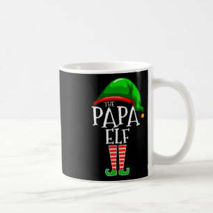 Papa Elf Family Matching Group Weihnachtsgeschenk Kaffeetasse