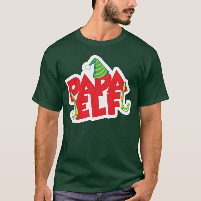 Papa-Elf T-Shirt (Vorderseite)