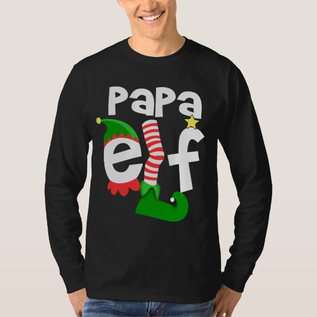 Papa-Elf T-Shirt (Vorderseite)