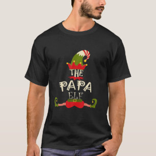 Papa Elf Weihnachten Die Coole Matchfamilie T-Shirt