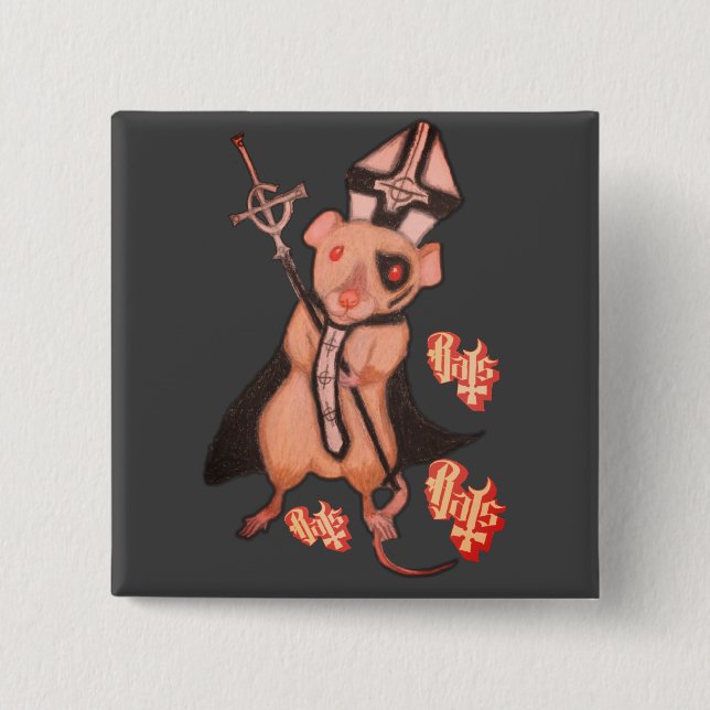 Papa Emerattus 2 Button (Vorderseite)