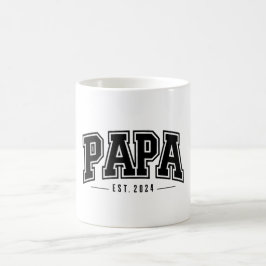 Papa Est. 2024 - Feiern der neuen Großväter Kaffeetasse