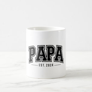 Papa Est. 2024 - Feiern der neuen Großväter Kaffeetasse