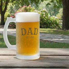 PAPA EST  MATTGLAS BIERGLAS