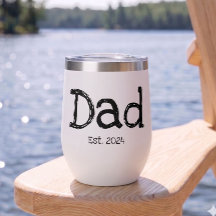 Papa Established Fett Schwarz Weiß