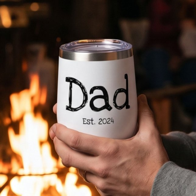 Papa Established Fett Schwarz Weiß (Von Creator hochgeladen)