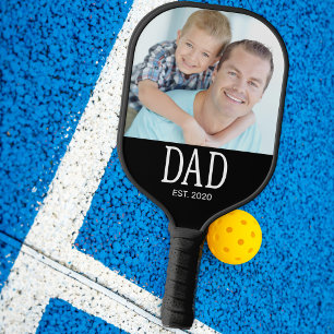 Papa etabliert Foto Pickleball Schläger