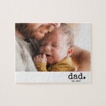 Papa etabliert Personalisiertes Foto